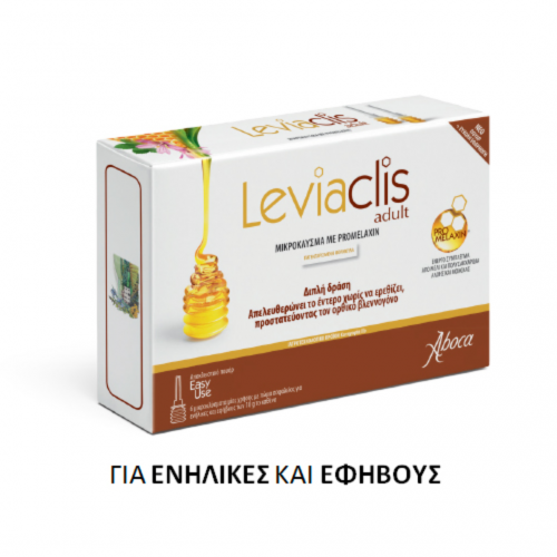 Aboca Leviaclis Μικροκλύσμα με Promelaxin 6τμχ/10g